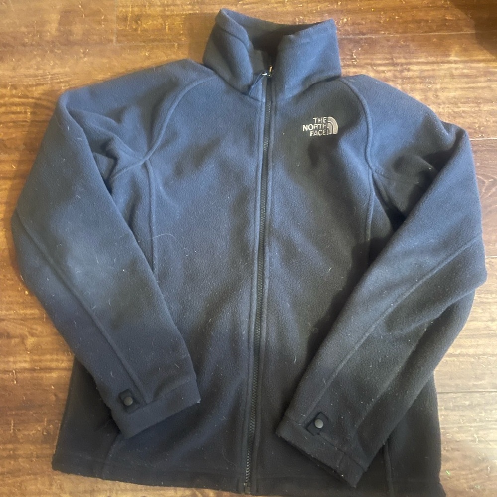 Black Northface Jacket Fleece